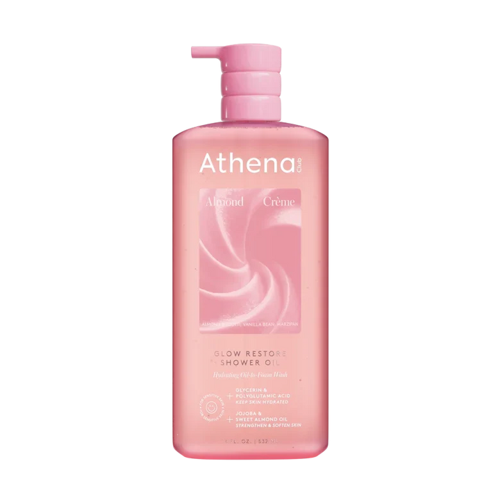 Glow Restore Shower Oil Z0 Almond Crème
